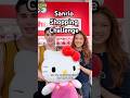 Sanrio Shopping Challenge 🎀✨ #shorts #sanrio #shoppingchallenge #kawaii #besties.