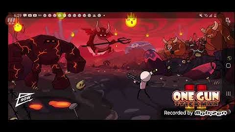 One gun 2 stickman Bosses: hard mode