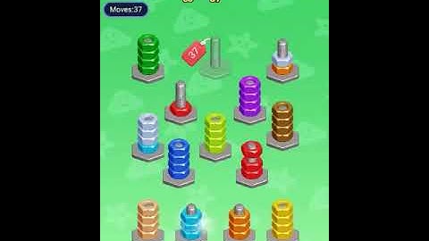 Nut Sort Puzzle Level 731 - 740 Walkthrough