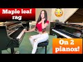 Maple Leaf Rag on Two Pianos! (@LOLA ASTANOVA)