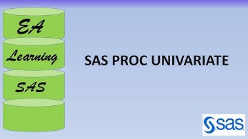 SAS PROC UNIVARIATE