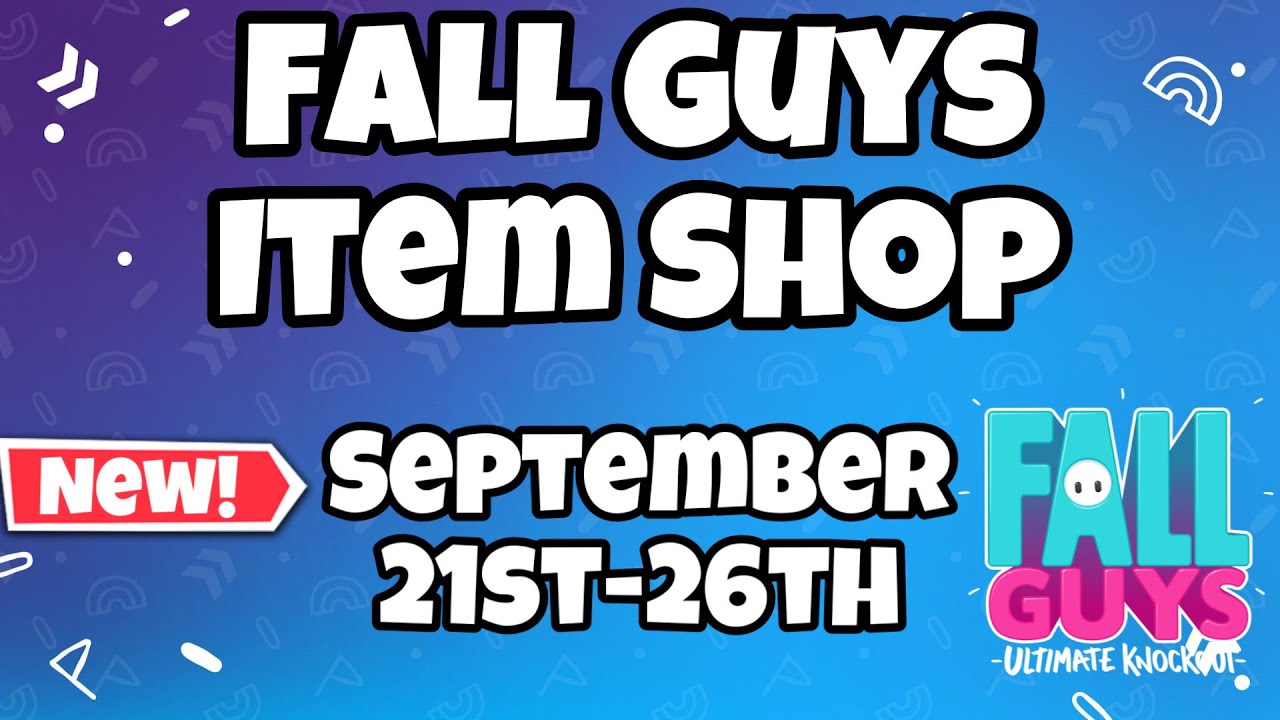 *NEW* FALL GUYS ITEM SHOP LEAKS (September 21st-26th)