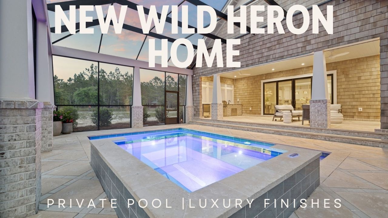 Inside This New Wild Heron Home with Private Pool & Luxury Finishes | 1621 Meadowlark Way Tour
