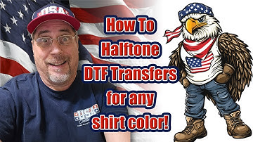 Halftones for any shirt color