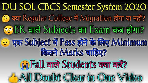 result related all doubt clear! sol assignment result declared 2020! sol semester mode assignment!