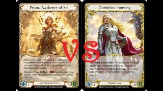 Flesh and Blood Classic Constructed: Prism, Awakener of Sol vs Dorinthea Ironsong