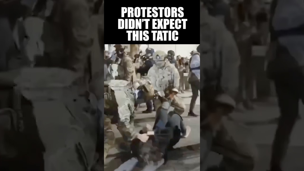 Protesters Shut Down Major Street, National Guard Did This