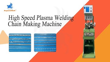 SuperbMelt gold chain making High Speed Plasma Welding Chain Making Machine for gold above 21K