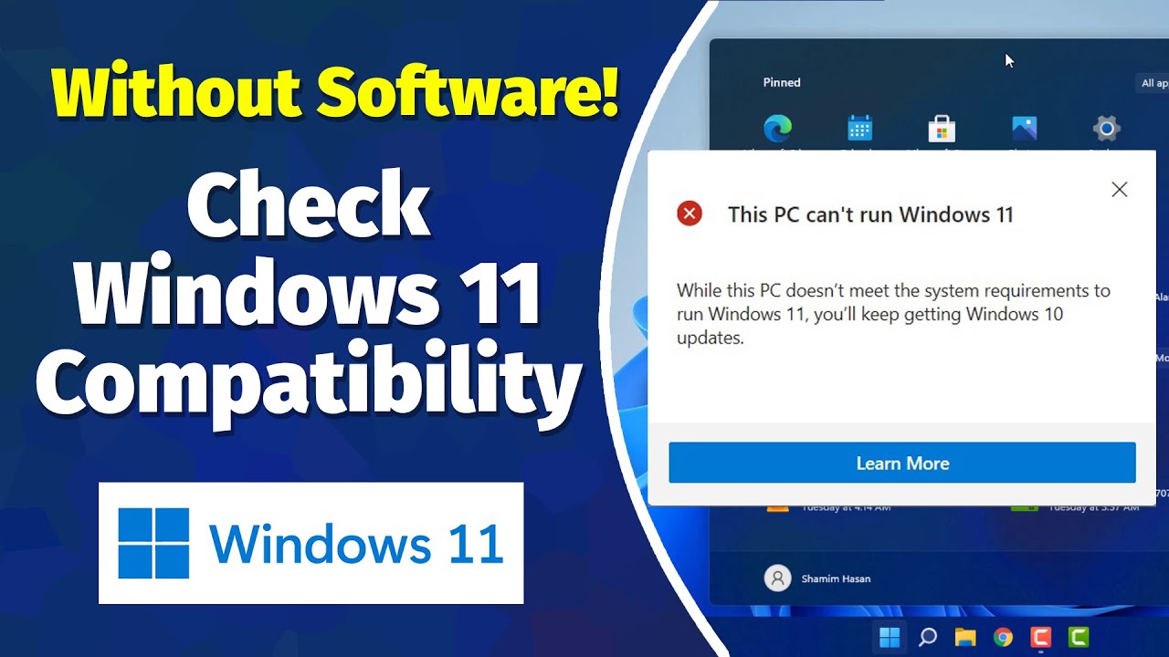 windows 11 check compatibility