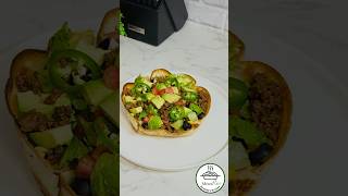 تعالوا أفرجيكم طريقة جديدة لعمل السلطة - سلطة التاكو بالخبز المقرمش - Homemade Taco Salad Recipe