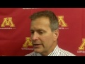 Minnesota coach Don Lucia - 10/21/2011