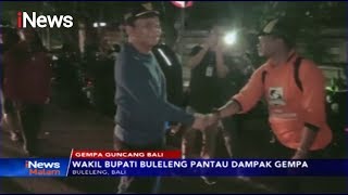 Wakil Bupati Buleleng Pantau Dampak Gempa di Pura Puseh Seririt - iNews Malam 14/11