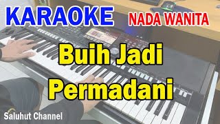 MENGINTAI DARI TIRAI KAMAR ll KARAOKE LAGU MALAYSIA ll EXIST ll BUIH JADI PERMADANI ll NADA WANITA B