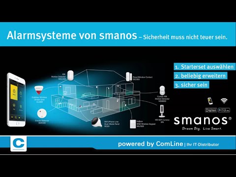 Alarmsysteme von smanos – Produktvorstellung der Startersets