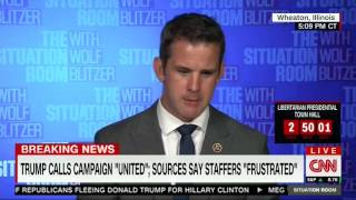 Adam Kinzinger can't support Trump after crossing 'a lot of red lines of the unforgivable...'