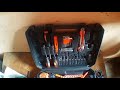 Electric Drill with assorted tools