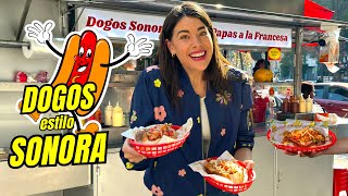 Deliciosos DOGOS estilo SONORA 🌭 CDMX |MEXICO| 4K