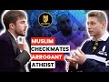 Muslim checkmates arrogant atheist  ismael  speakers corner