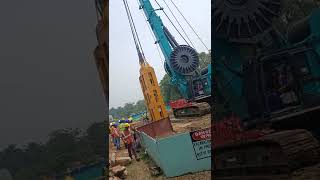 Patna metro Sunw&#39;ard D WAll Grab SWHG70 Big machine  @anuj_Sr.Technicians New machine sunward SWHG70