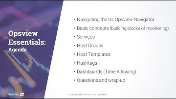 Webinar: Opsview Essentials