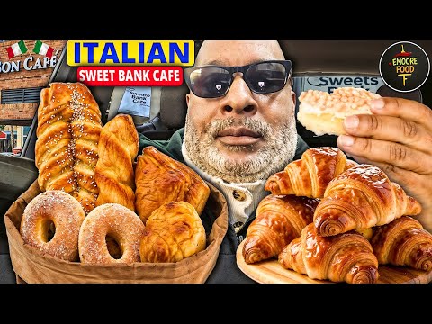 Sweet Bank Cafe Burlington 🇮🇹 | Croissant Doughnuts, Chocolate Croissant & More!