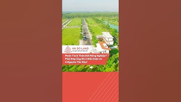Muốn Tách Thửa Đất Nông Nghiệp? Phải Đáp Ứng Đủ 2 Điều Kiện và 4 Nguyên Tắc Này! #tintuc #hadoland