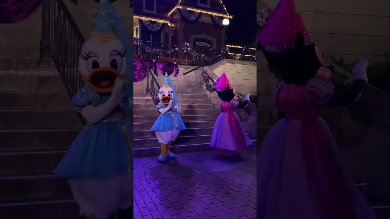 Princess Minnie & Princess Daisy at Disney after Dark Princess Night! 😍 