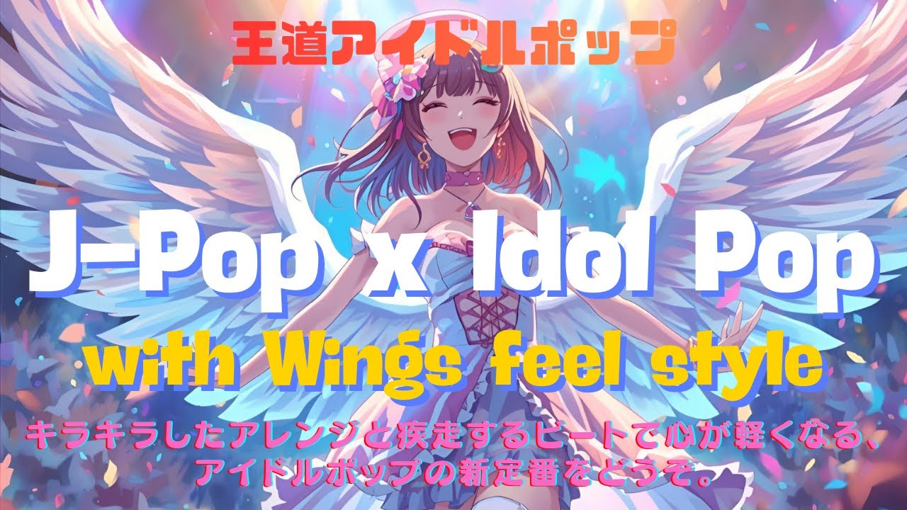 J-Pop x Idol Pop with Wings feel style(王道アイドルポップ