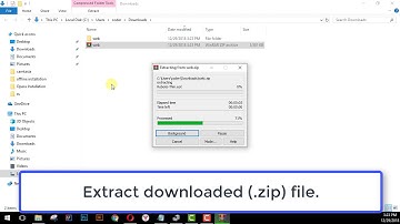 How to download and install Toolkit For FB for offline use using zip file on Opera web browser