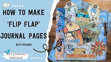 How to make ‘Flip Flap’ Journal Pages