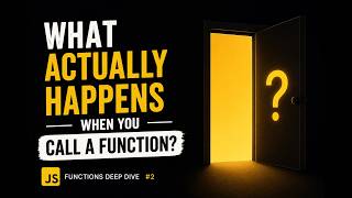 What Actually Happens When You Call a Function | JavaScript Deep Dive