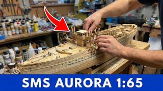 Building Model Ship, Command Bridge || SMS Aurora 1 : 65