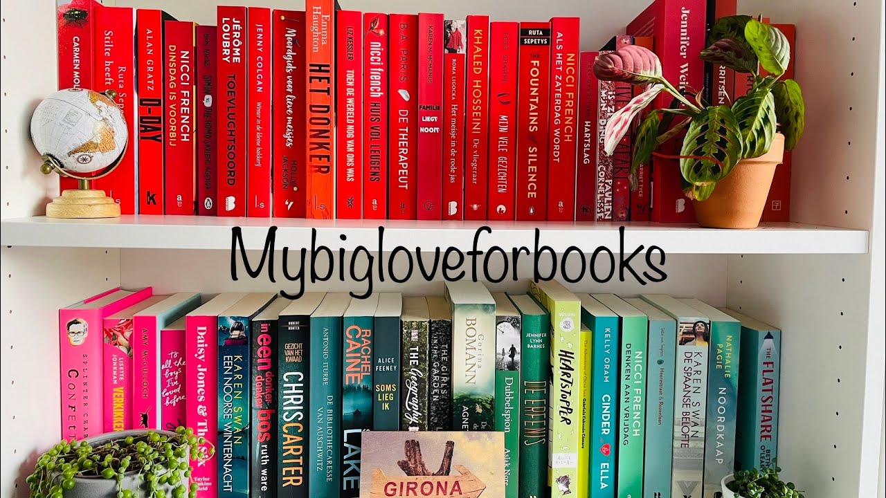 Mijn tbr van 2024 - Hoeveel boeken zijn er nog ongelezen? - YouTube