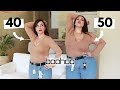 TALLA 40 VS TALLA 50 Mismos outfits de BOOHOO | Pretty and Olé