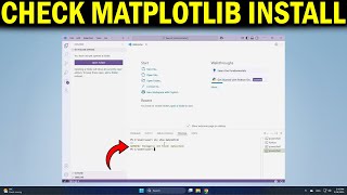 Famous How To Check if Matplotlib is Installed in VS Code Net Worth