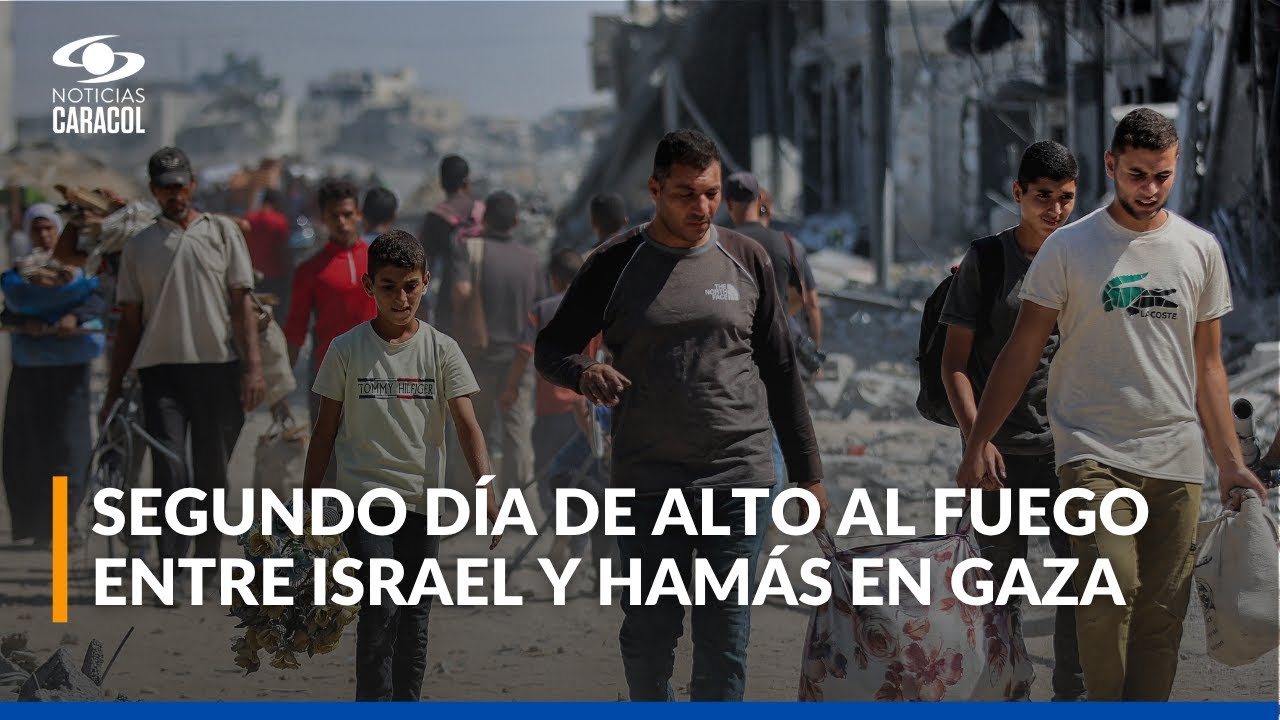 Así se vive el segundo día de alto al fuego de Israel y Hamás ...