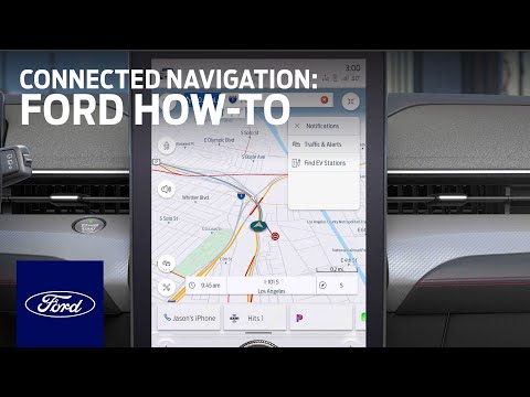 Ford Mustang Mach-E: Connected Navigation | Ford How-To | Ford