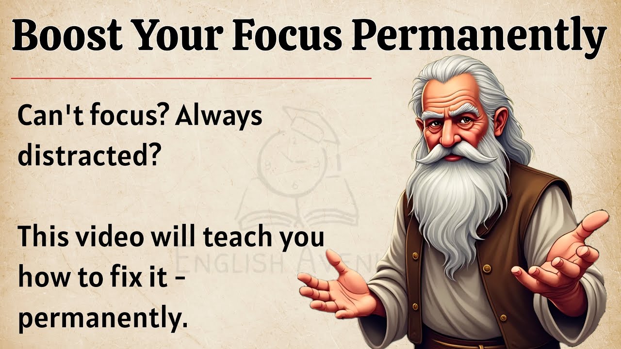 How to Boost Your Focus Permanently || Graded Reader || Improve