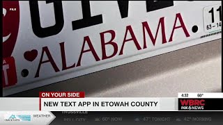New text app in Etowah County