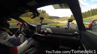 Ferrari F12 TDF ONBOARD RIDE on Track EPIC sounds