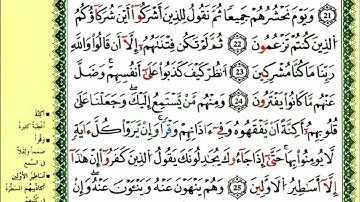الصفحة 130 :سورة الأنعام من الآية 19 إلى 27