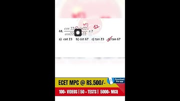 ECET 2025 Maths Guide | How to Score High & Get the Best Rank! 🚀 | Q-197 Explained