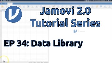 Jamovi 1.8/2.0 Tutorial: Data Library Exploration (Episode 34)