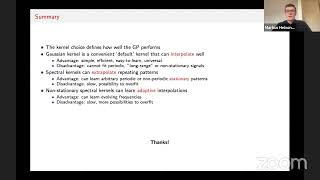 GPSS 2021: Spectral kernels Net Worth