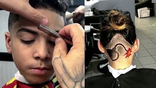 Best Barbers In The World/Skin Fade Haircut Hair Style 2018