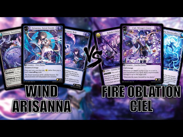 その他 Grand Archive Deck Fire Oblation Ciel Fire Oblation Ciel VS Fragmented Wind Arisanna | Grand Archive