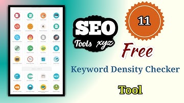Free Keyword Density Checker |  SEO Tools XYZ
