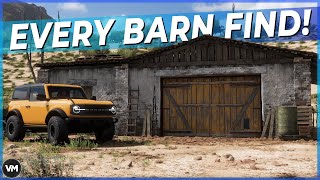 Forza Horizon 5 | All 14 Barn Find Locations!