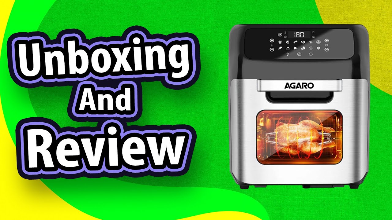 Best Air Fryer In India [2022] Agaro Regency Air Fryer 1800 Watt, 12