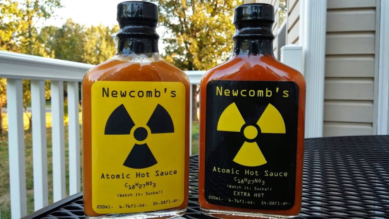 Atomic Hot Sauce Review YouTube